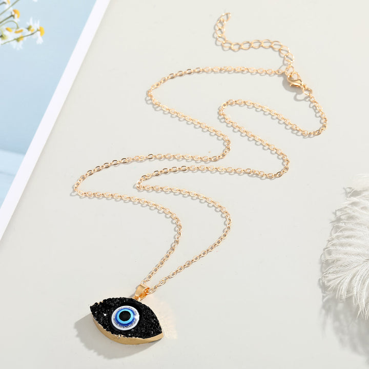 Collier énergétique contre le mauvais œil en quartz clair Olivenorma - image 4