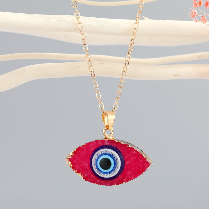 Collier énergétique contre le mauvais œil en quartz clair Olivenorma - Quartz rubis - image 8