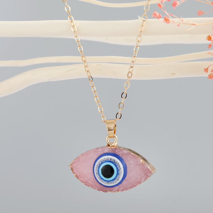 Collier énergétique contre le mauvais œil en quartz clair Olivenorma - Quartz rose - image 12