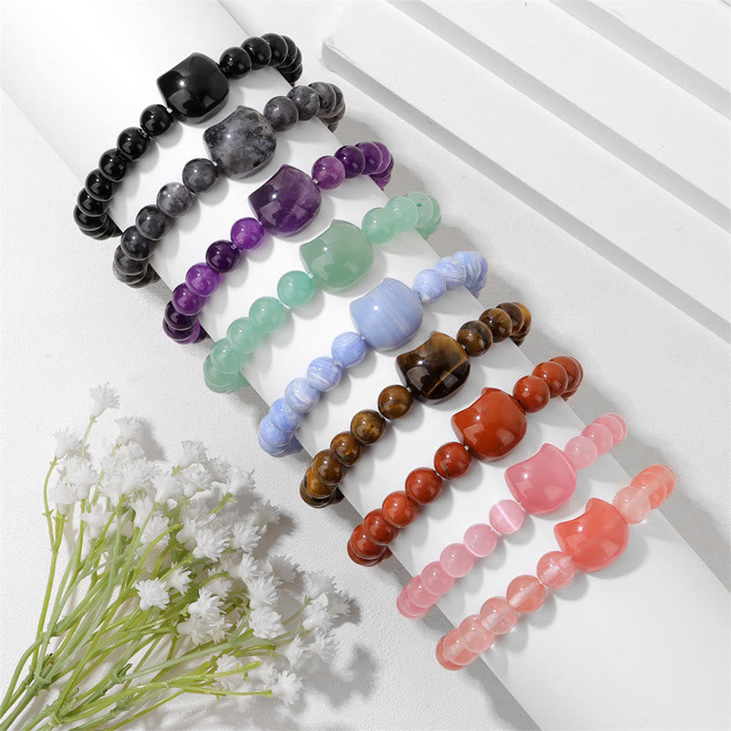 Bracelet à breloques en cristal Mystic Meow Olivenorma - image 25