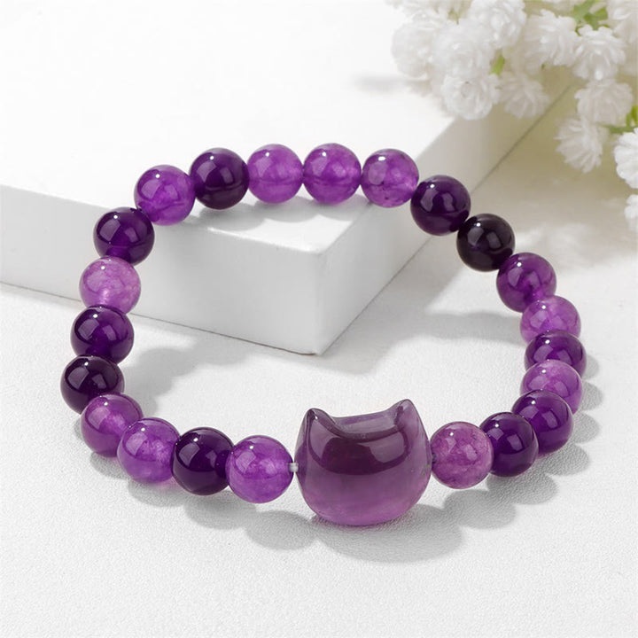 Bracelet à breloques en cristal Mystic Meow Olivenorma - image 8