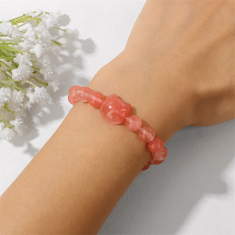 Bracelet à breloques en cristal Mystic Meow Olivenorma - image 2