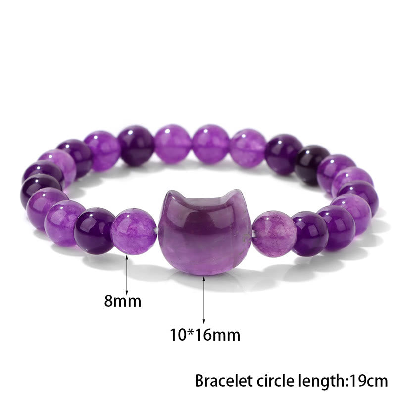 Bracelet à breloques en cristal Mystic Meow Olivenorma - image 9