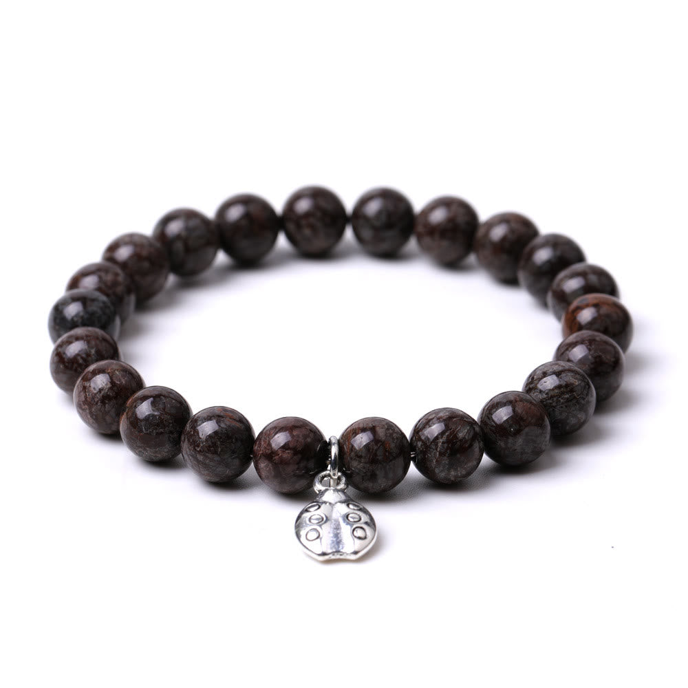 Bracelet Olivenorma Lucky 7 Coccinelle avec breloque en pierres précieuses - image 32