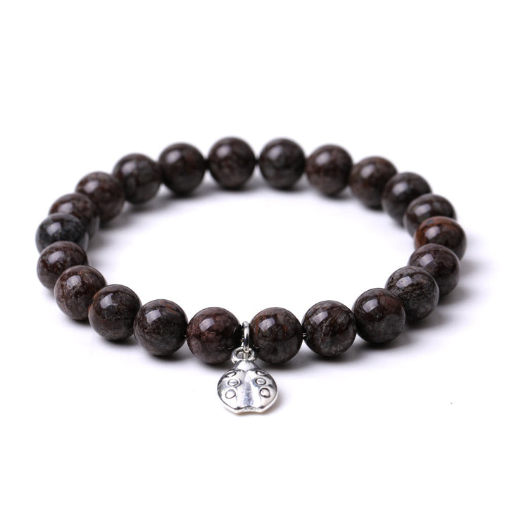 Bracelet Olivenorma Lucky 7 Coccinelle avec breloque en pierres précieuses - image 32