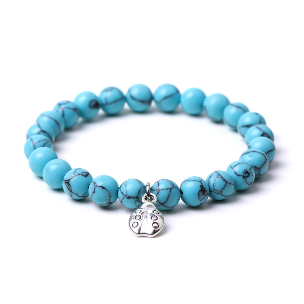 Bracelet Olivenorma Lucky 7 Coccinelle avec breloque en pierres précieuses - image 48