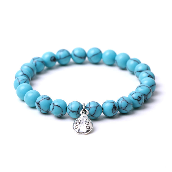 Bracelet Olivenorma Lucky 7 Coccinelle avec breloque en pierres précieuses - image 48