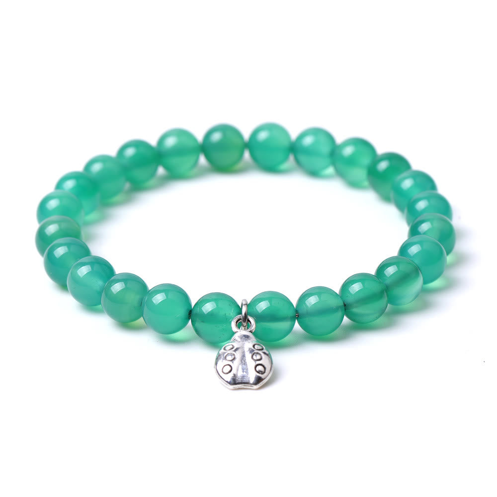 Bracelet Olivenorma Lucky 7 Coccinelle avec breloque en pierres précieuses - image 16