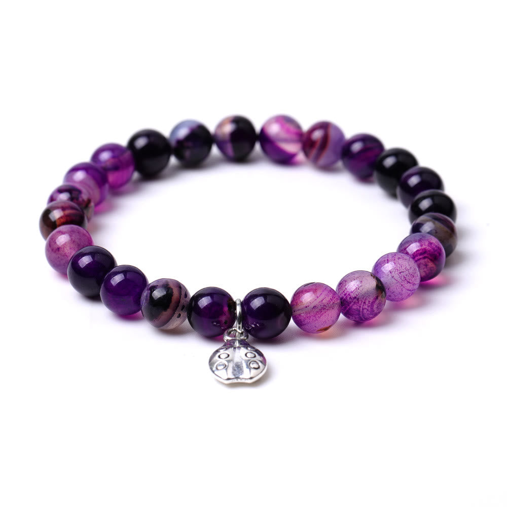 Bracelet Olivenorma Lucky 7 Coccinelle avec breloque en pierres précieuses - image 12