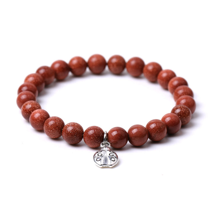 Bracelet Olivenorma Lucky 7 Coccinelle avec breloque en pierres précieuses - image 28