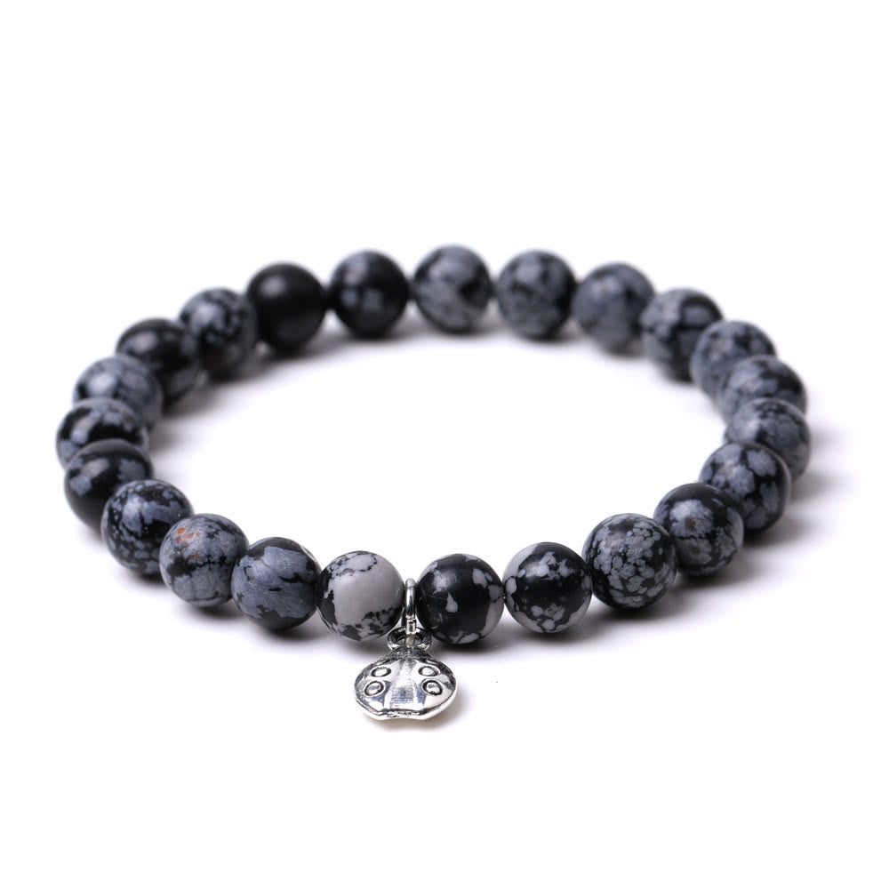 Bracelet Olivenorma Lucky 7 Coccinelle avec breloque en pierres précieuses - image 34