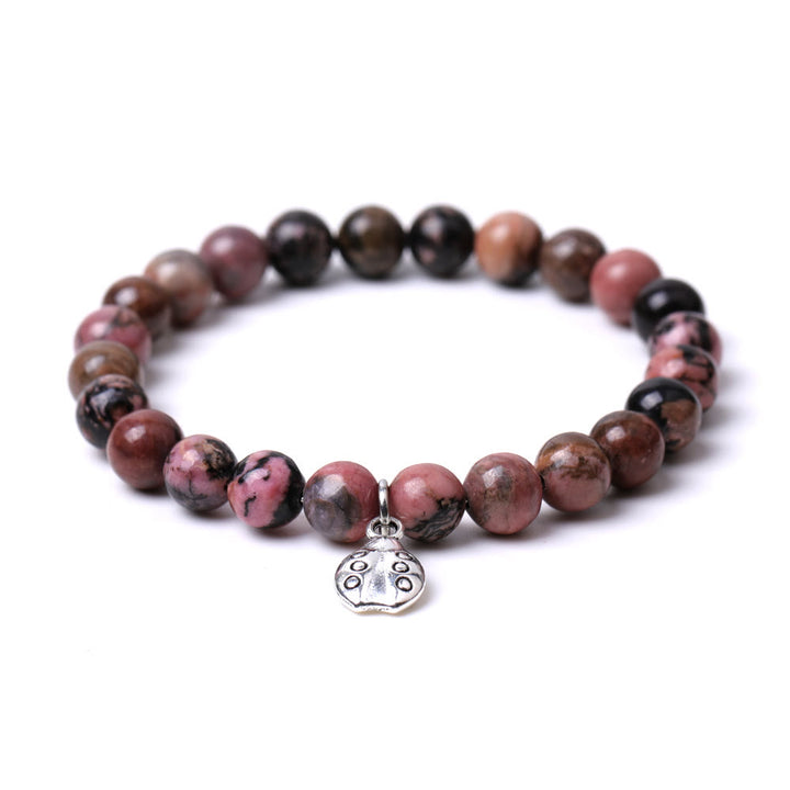 Bracelet Olivenorma Lucky 7 Coccinelle avec breloque en pierres précieuses - image 26