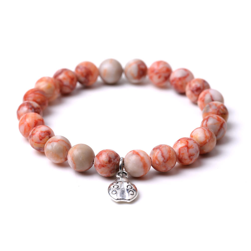 Bracelet Olivenorma Lucky 7 Coccinelle avec breloque en pierres précieuses - image 30