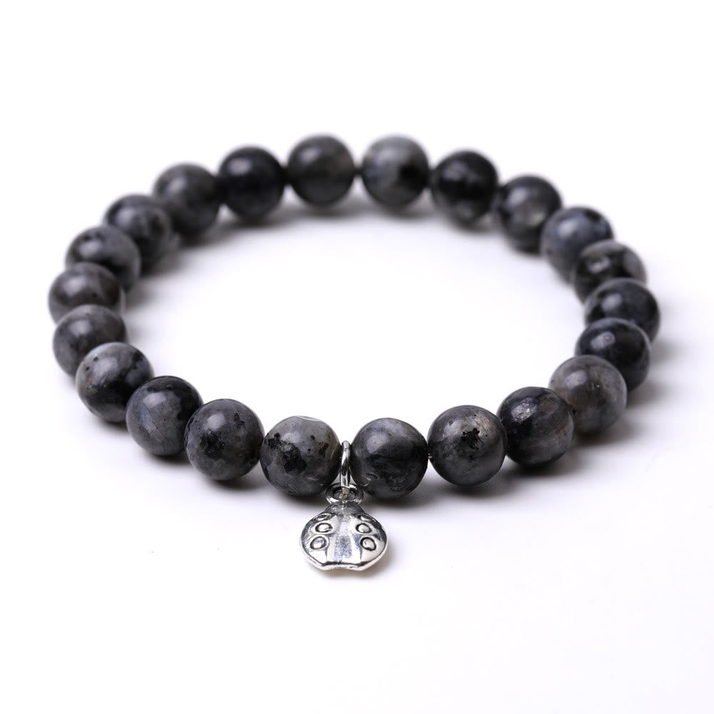 Bracelet Olivenorma Lucky 7 Coccinelle avec breloque en pierres précieuses - image 36