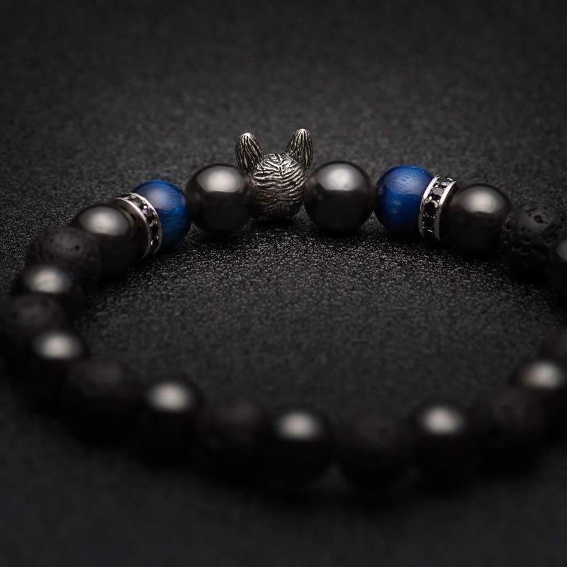 Bracelet commémoratif en pierres précieuses Olivenorma pour bouledogue français - image 5