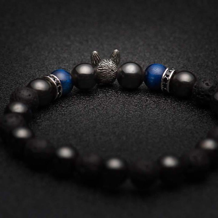 Bracelet commémoratif en pierres précieuses Olivenorma pour bouledogue français - image 5