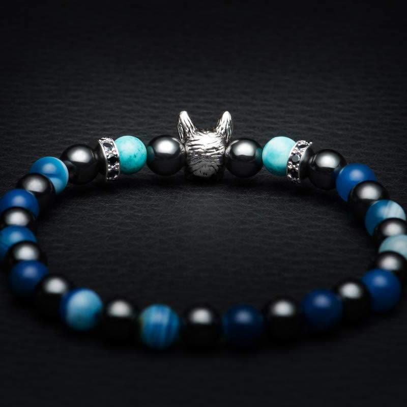Bracelet commémoratif en pierres précieuses Olivenorma pour bouledogue français - image 9