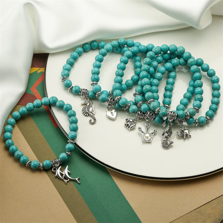 Bracelets Olivenorma Animaux Esprit Gardien Charm Turquoise - image 9
