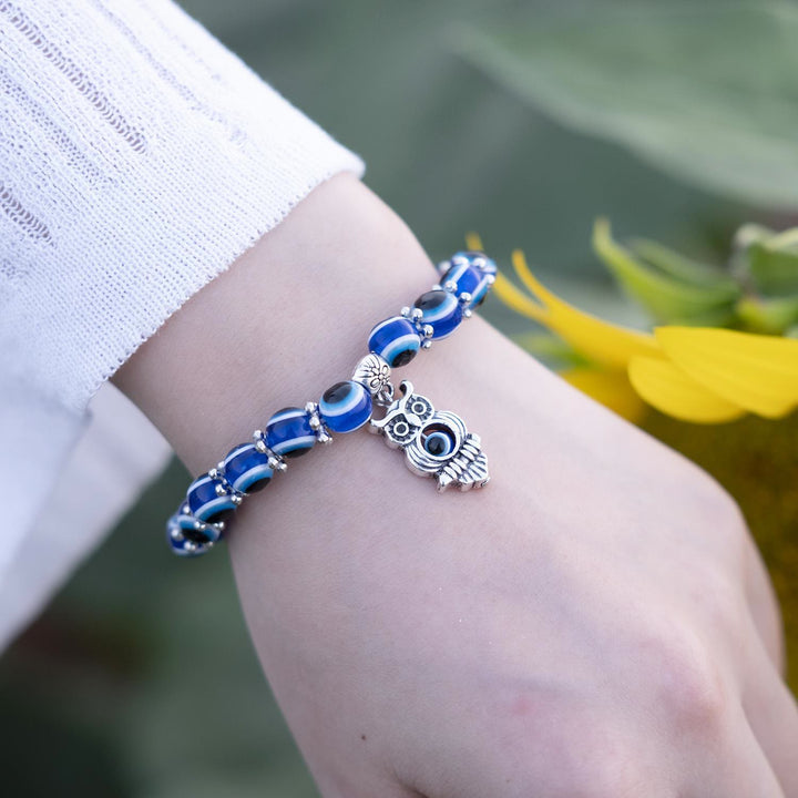 Bracelet de perles Olivenorma Double Guardians Evil Eye Animals Totem - image 5