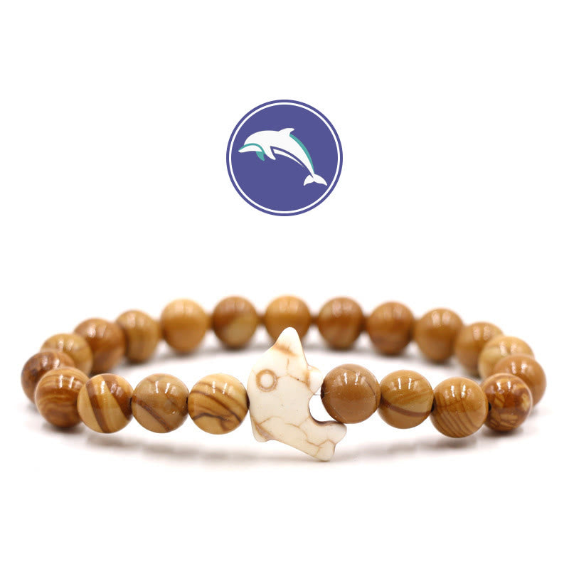 Bracelet en pierres précieuses Olivenorma Dolphin's Whisper - Agate - image 18