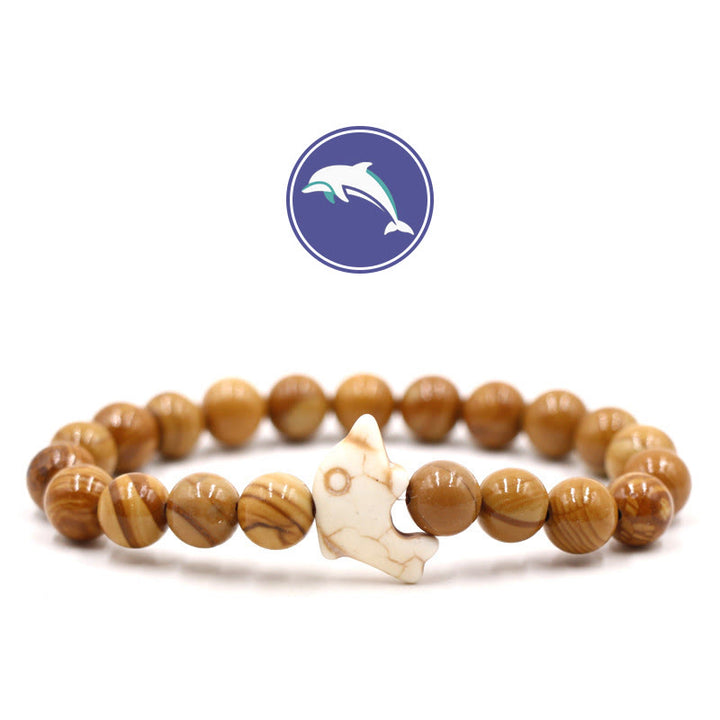 Bracelet en pierres précieuses Olivenorma Dolphin's Whisper - Agate - image 18