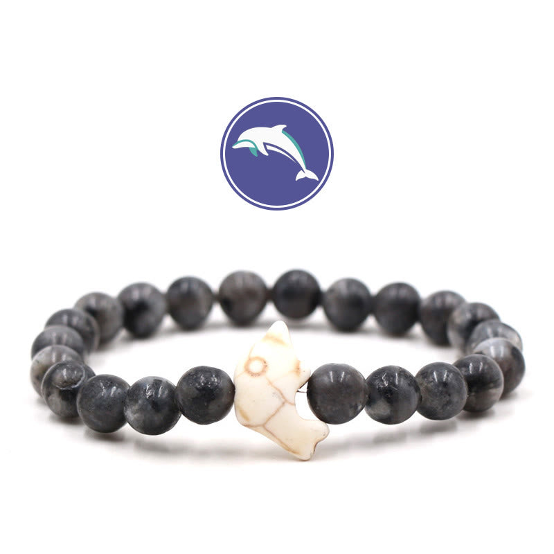 Bracelet en pierres précieuses Olivenorma Dolphin's Whisper - Labradorite - image 19