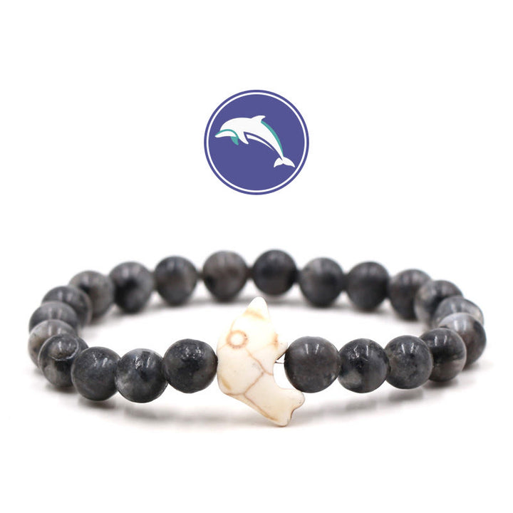 Bracelet en pierres précieuses Olivenorma Dolphin's Whisper - Labradorite - image 19