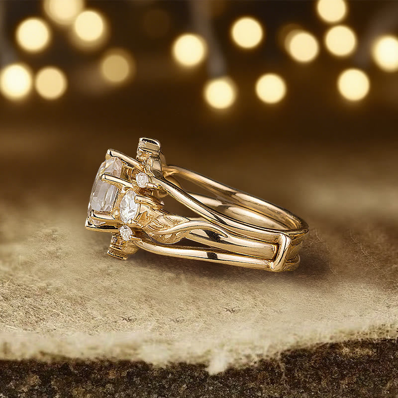 Bague en moissanite hexagonale Olivenorma Persephone's Crown - image 4