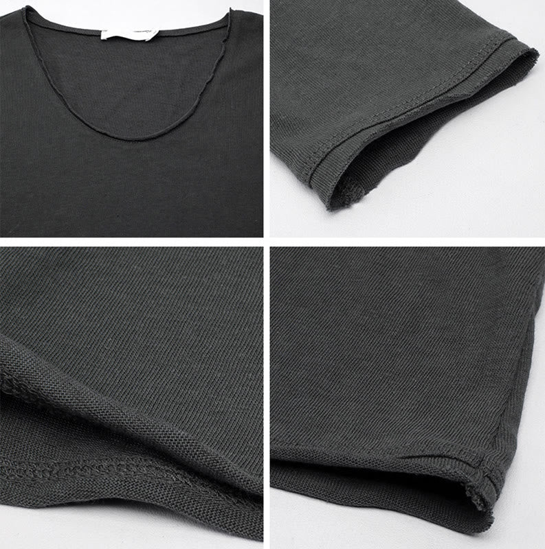 Sweat-shirt à manches longues et col roulé en U pour femme, couleur unie, Olivenorma - image 13