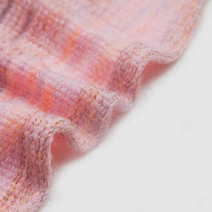 Cardigan châle à volants et pompons Olivenorma - image 11