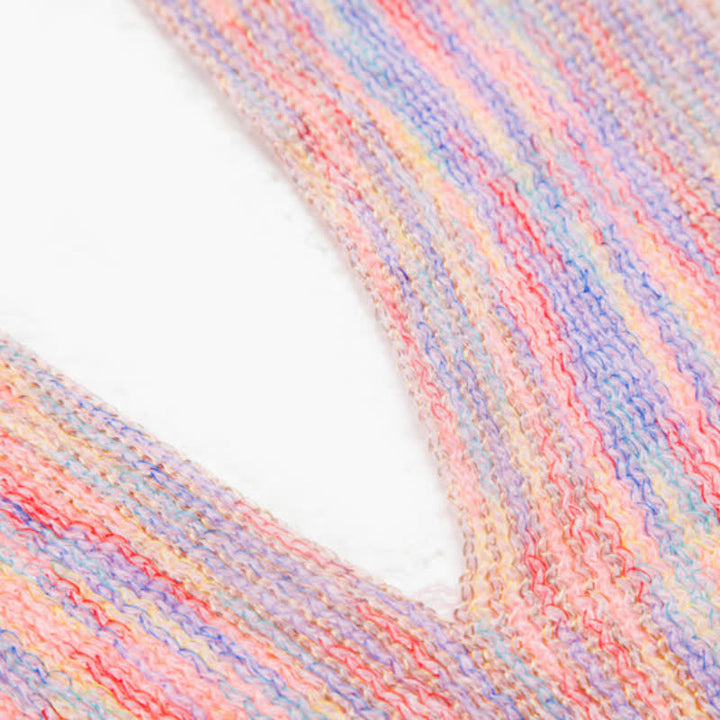 Cardigan châle à volants et pompons Olivenorma - image 14