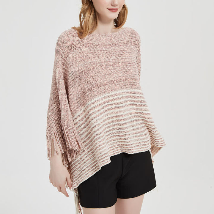 Châle en tricot rayé Olivenorma - image 14