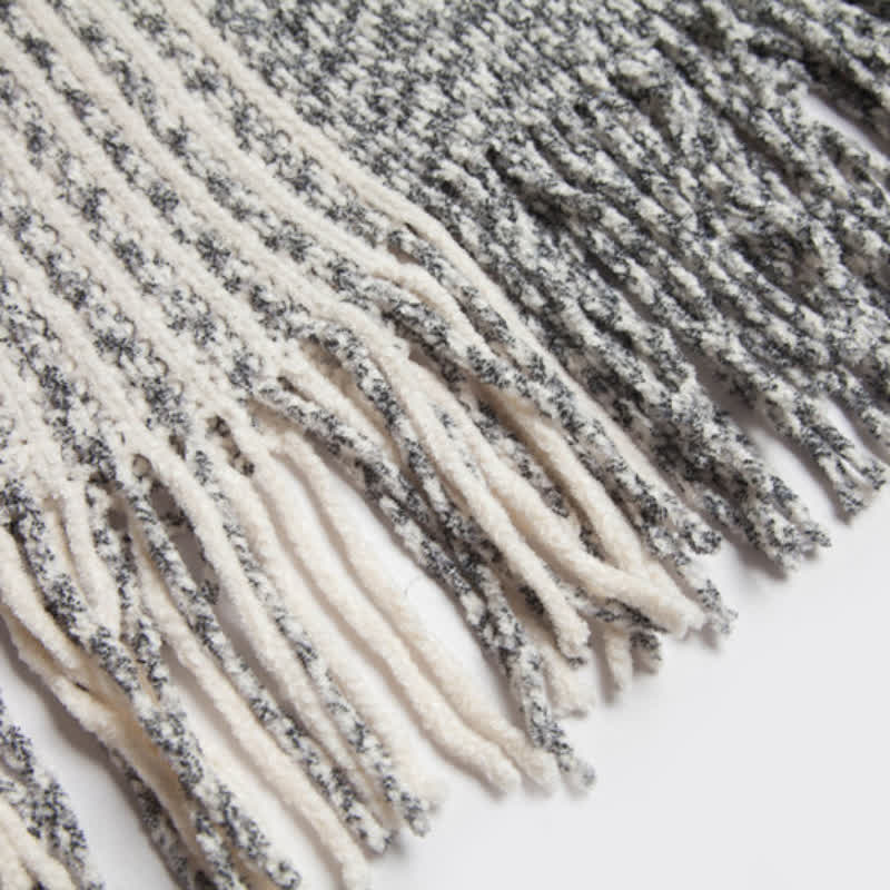 Châle en tricot rayé Olivenorma - image 20