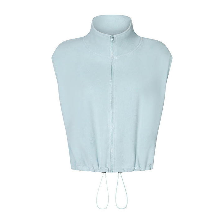 Olivenorma Veste de sport sans manches à fermeture éclair intégrale pour entraînement, yoga et sport - image 1