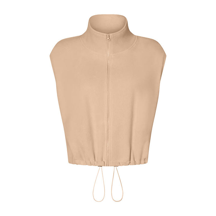 Olivenorma Veste de sport sans manches à fermeture éclair intégrale pour entraînement, yoga et sport - image 7