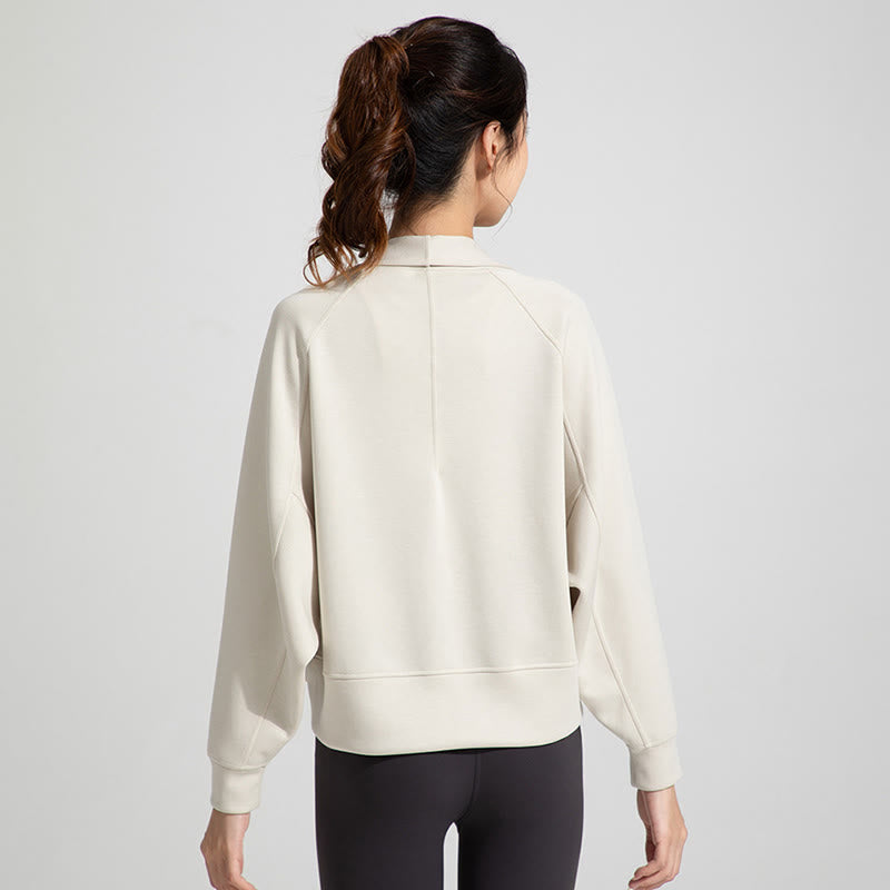 Olivenorma Veste à manches longues souple ouverte sur le devant Hauts de méditation et de yoga Cardigan - image 7