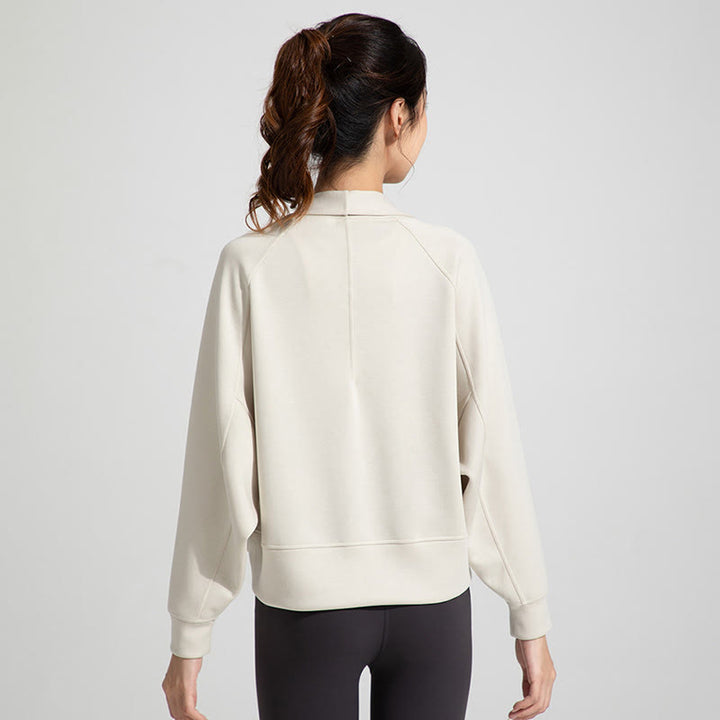 Olivenorma Veste à manches longues souple ouverte sur le devant Hauts de méditation et de yoga Cardigan - image 7