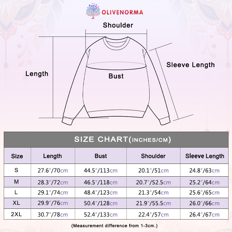 Olivenorma VOUS ÊTES L'UNIVERS... Sweat-shirt polaire inspirant avec devise - image 2