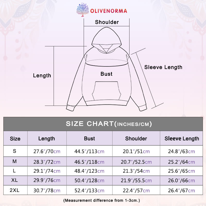 Olivenorma INHALE & EXPHALE Lotus Yoga Meditation Fleece Sweater Unisex Long Sleeve Hoodies - image 3