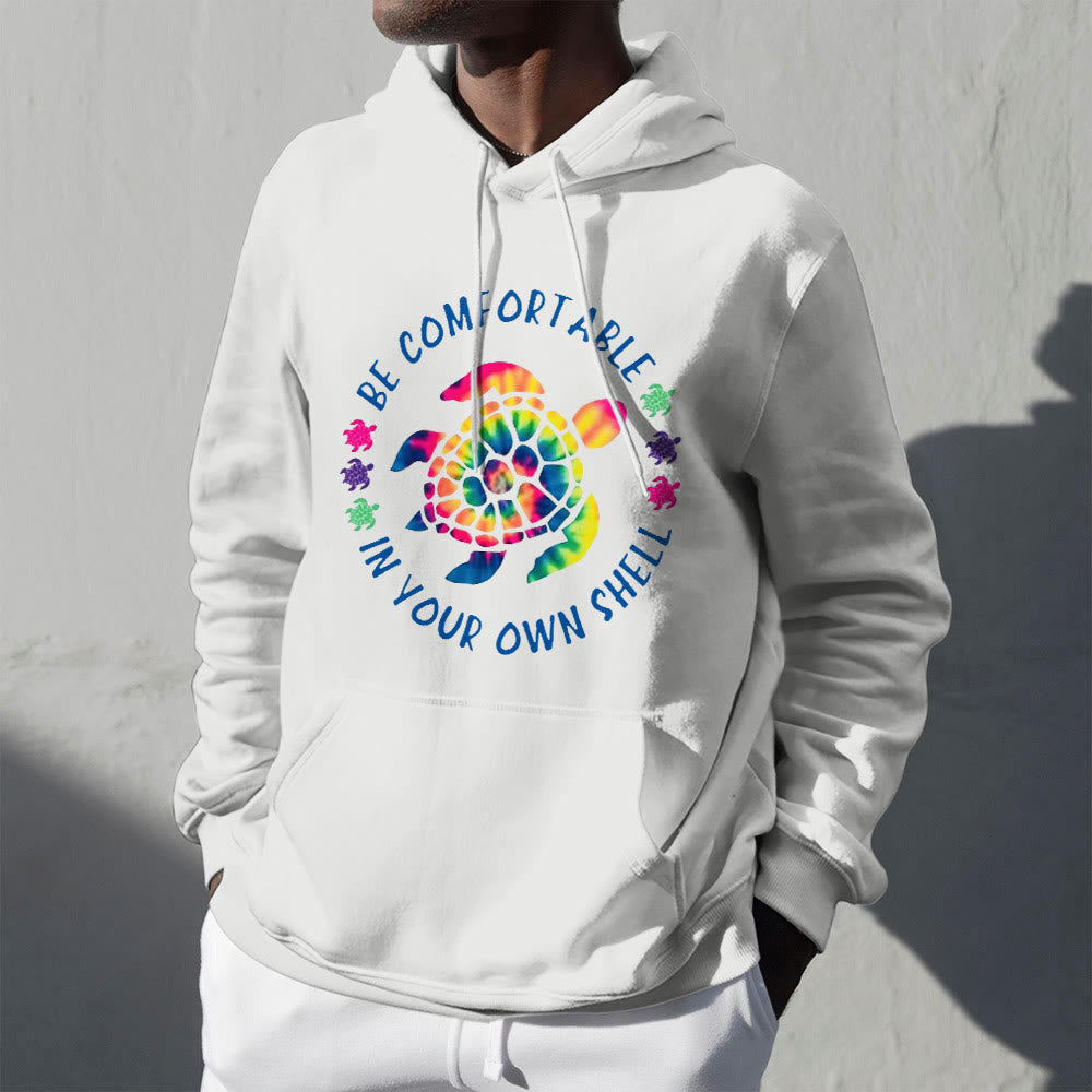 Olivenorma « SOYEZ À L'AISE DANS VOTRE CARAPACE » Tortue de mer Spirituel Sweats à capuche Sweats à capuche en polaire - image 2