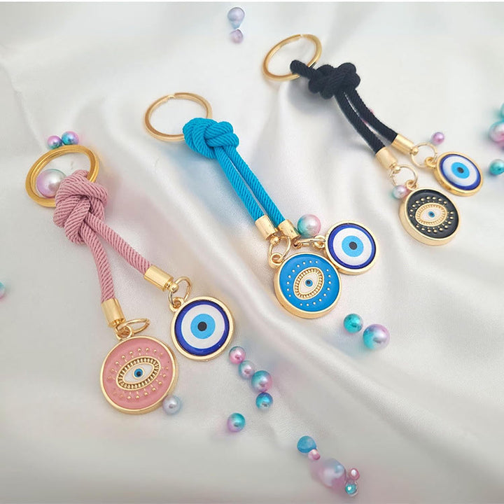 Porte-clés Olivenorma en corde à nœud coloré contre le mauvais œil - Mixte - image 0