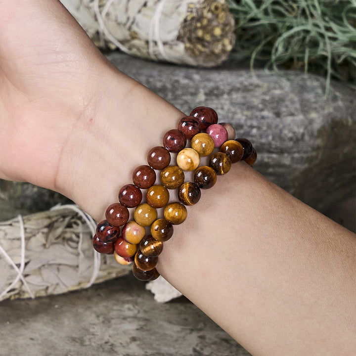 Olivenorma Poissons - 19 février - 20 mars - Ensemble de bracelets en cristal du zodiaque - image 1