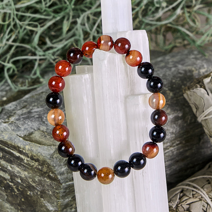 Olivenorma Bélier - 21 mars - 19 avril - Ensemble de bracelets en cristal astrologiques du zodiaque - image 4