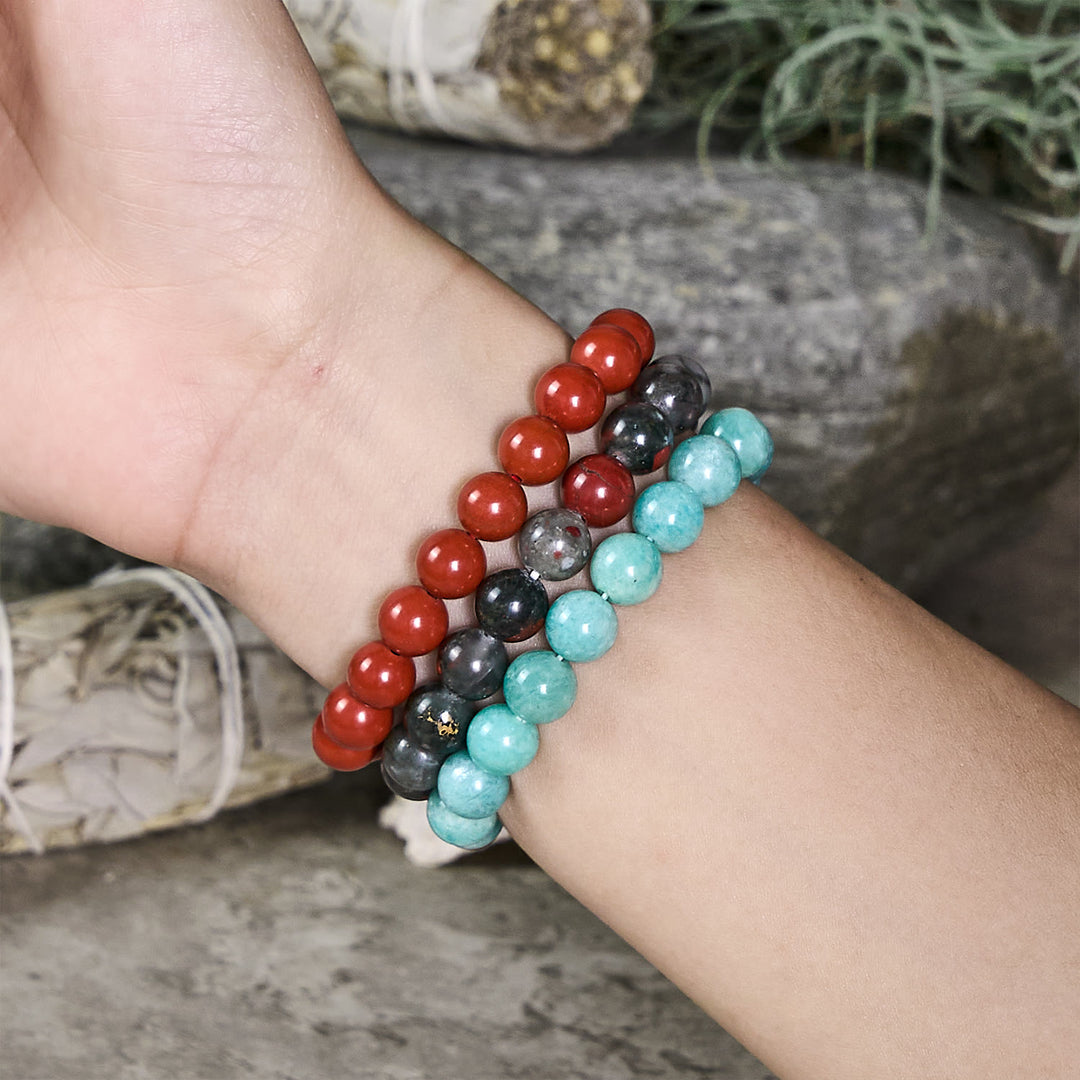 Olivenorma Taureau - 20 avril - 20 mai - Ensemble de bracelets en cristal du zodiaque - image 1