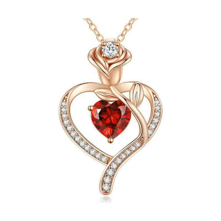 Olivenorma Rose Fleur Cœur Pierre de Naissance Carte Cadeau - image 4