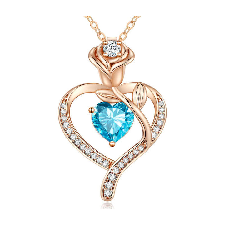 Olivenorma Rose Fleur Cœur Pierre de Naissance Carte Cadeau - image 8