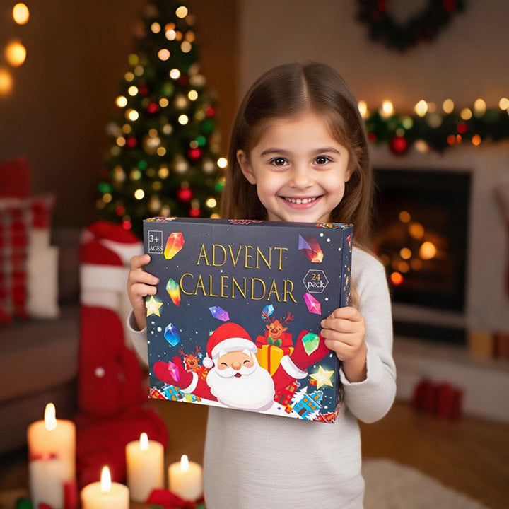 Calendrier de l'Avent Olivenorma en résine verte et cristal, boîte mystère 2026 - image 8