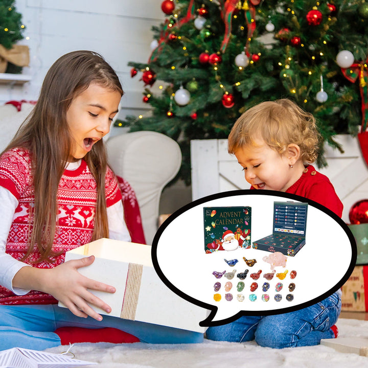 Calendrier de l'Avent Olivenorma 2025 en cristal et résine verte - image 3