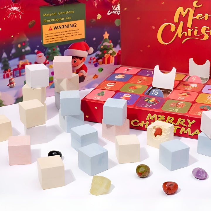 Calendrier de l'Avent Olivenorma 2025 : 24 jours de surprises en pierres précieuses brutes naturelles - image 8