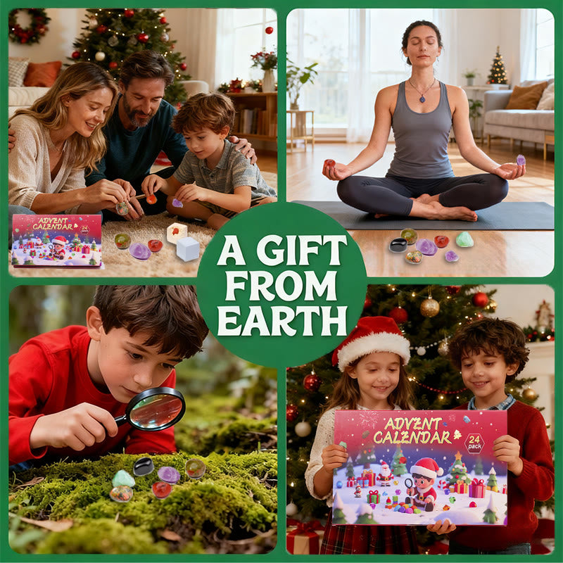 Calendrier de l'Avent Olivenorma 2025 : 24 jours de surprises en pierres précieuses brutes naturelles - image 3